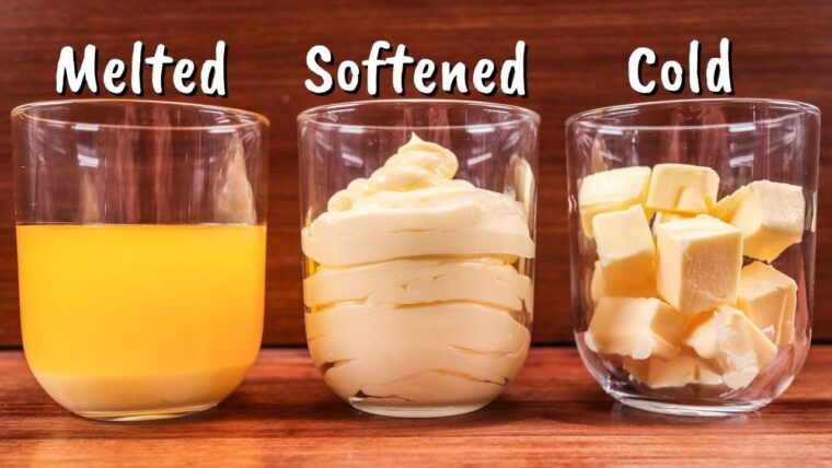 Softened Butter Vs Melted Butter
