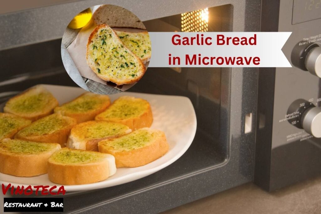Making Perfectly Garlic Bread In Microwave Quick & Easy!