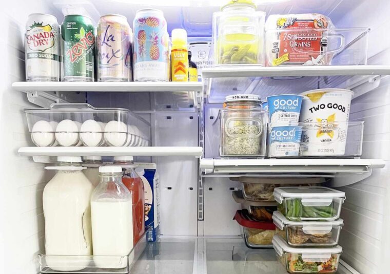 simply fridge organization